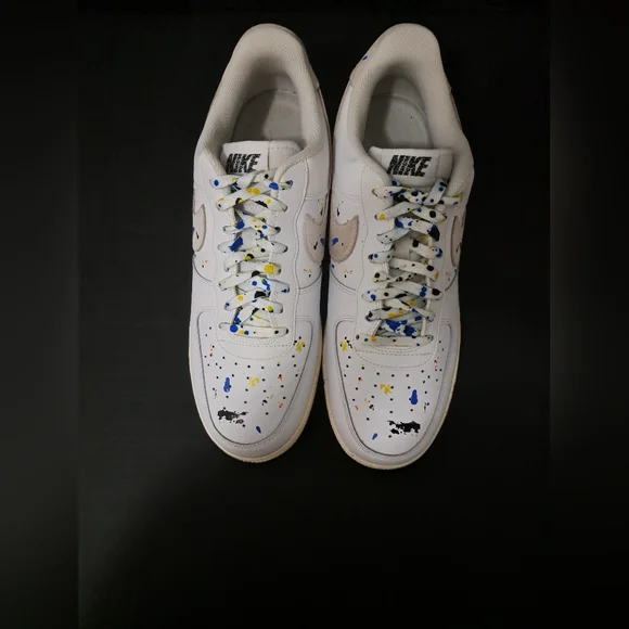 Nike Air Force 1, Paint Splatter Sneakers Men\'s Size 12. s-l400.jpg main image 4